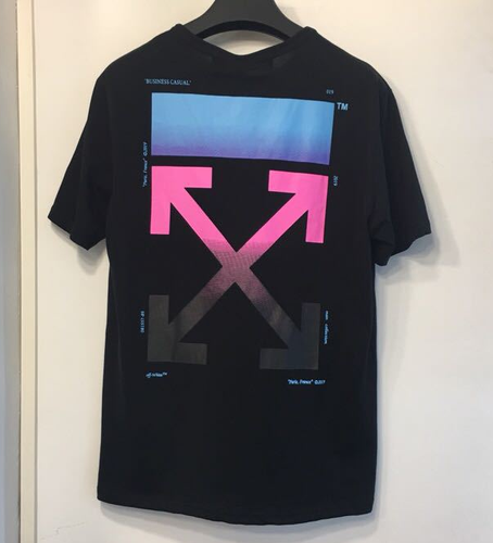 off white t shirt uomo